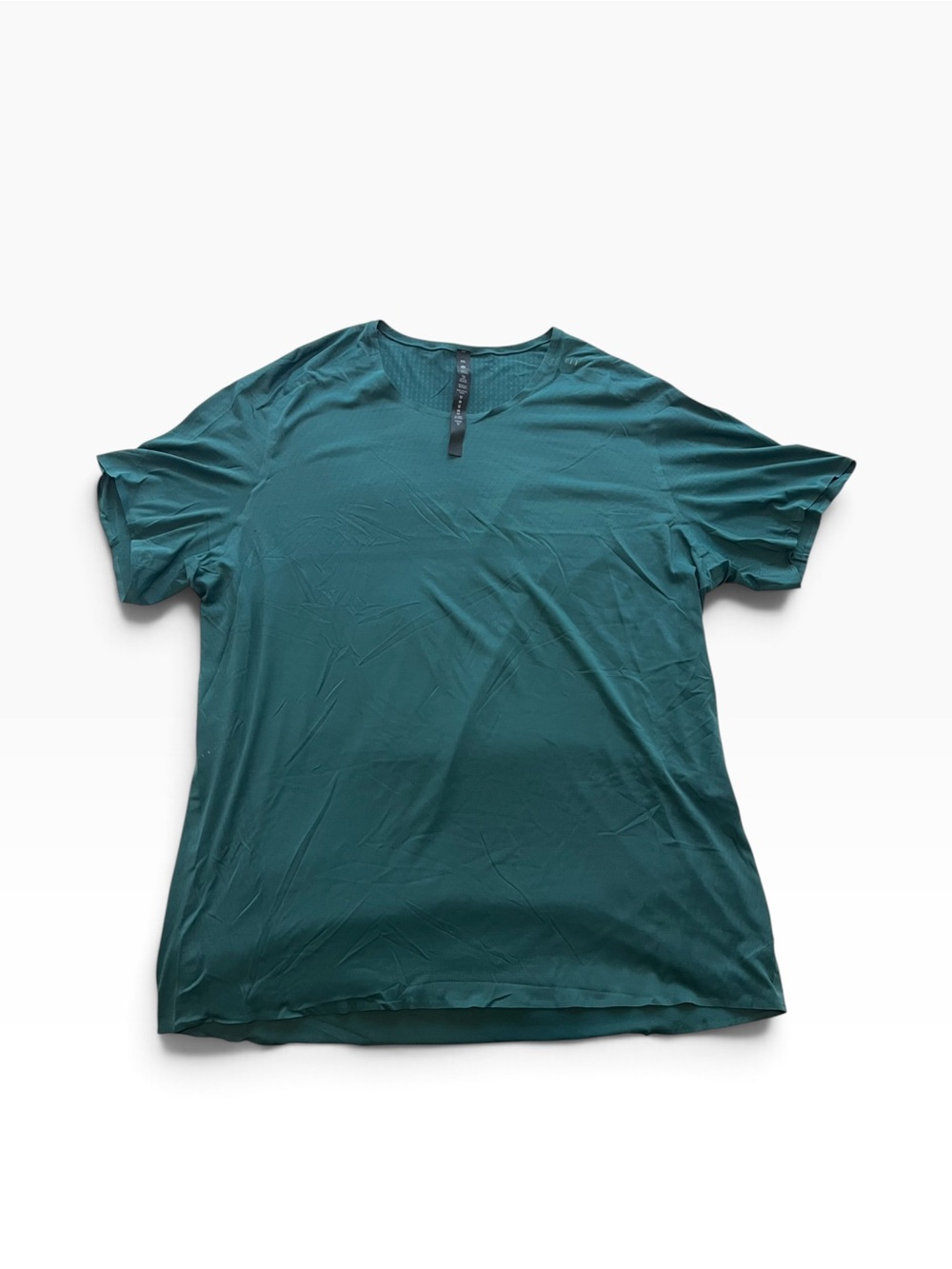 lululemon athletica Men's FAST AND FREE Teal Short-Sleeve Performance Tee